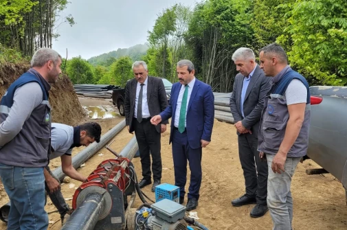 Başkan Demirci “ Akkuş’ta Yol ve Su sorunu Kalmayacak”