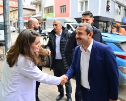 Başkanla Fotoğraflar