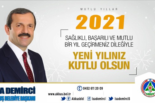 Başkan Demirci, “Sağlıklı ve Huzurlu Bir Yıl Diliyorum”