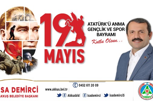 BAŞKAN DEMİRCİ'NİN 19 MAYIS MESAJI