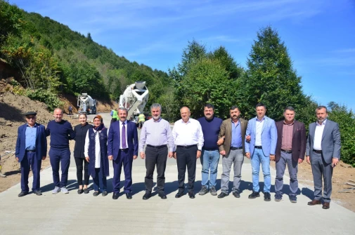 Akkuş’ta Yeşil Yol Çalışmaları Devam Ediyor