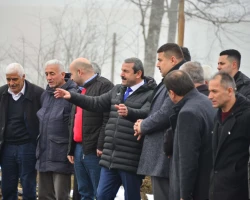 Başkanla Fotoğraflar