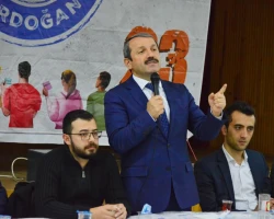 Başkanla Fotoğraflar