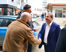 Başkanla Fotoğraflar
