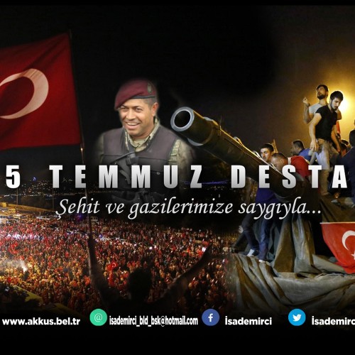 Başkan Demirci'nin 15 Temmuz Demokrasi ve Milli Birlik Günü Mesajı