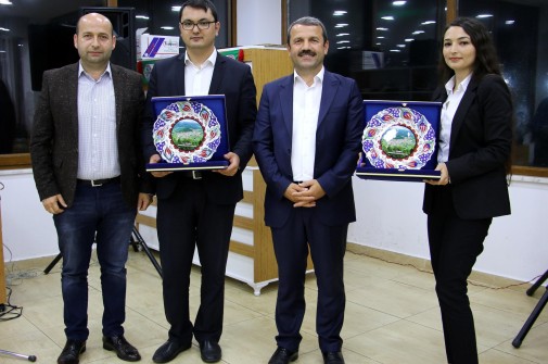 AKKUŞ'TA TAYİNİ ÇIKAN HAKİM VE SAVCILARA VEDA YEMEĞİ