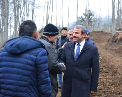 Başkanla Fotoğraflar