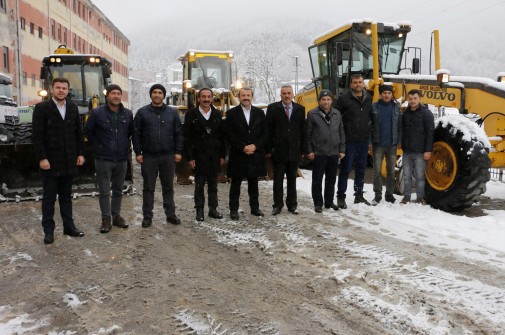 Akkuş Belediyesi Karla Mücadele İçin Tedbir Aldı