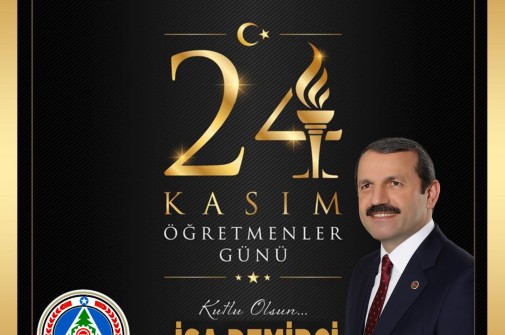 Başkan Demirci'nin 24 Kasım Öğretmenler Günü Mesajı