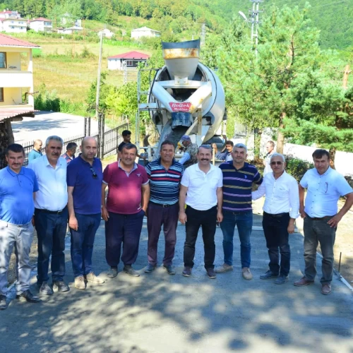 Akkuş Belediyesi Beton Santrali Faaliyete Başladı